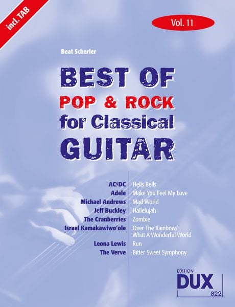 Produktbild: Best of Pop & Rock for Classical Guitar Vol. 11