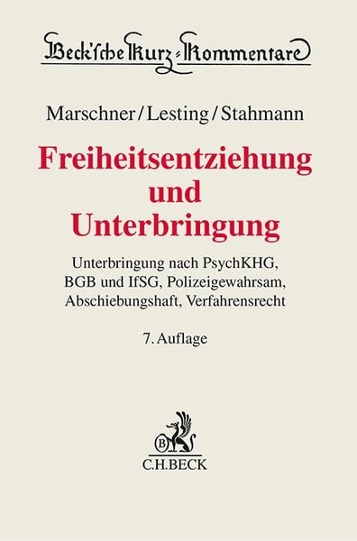 Produktbild: Freiheitsentziehung und Unterbringung
