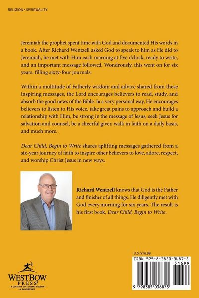 Produktbild: Dear Child, Begin to Write