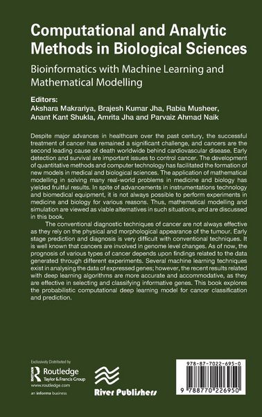 Produktbild: Computational and Analytic Methods in Biological Sciences