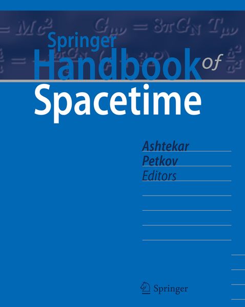 Produktbild: Springer Handbook of Spacetime
