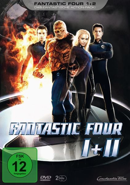 Produktbild: Fantastic Four Teil 1 + 2 [2 DVDs] - Limited Edition