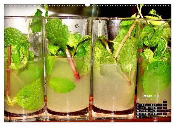 Produktbild: Mojito und mehr - CUBA COCKTAILS (Wandkalender 2026 DIN A2 quer), CALVENDO Monatskalender