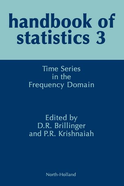 Produktbild: Handbook of Statistics Vol.3 HS 3 Time Series in the Frequency Domain