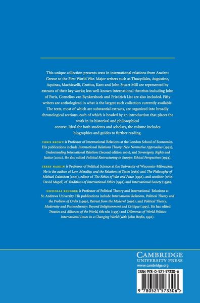 Produktbild: International Relations in Political Thought