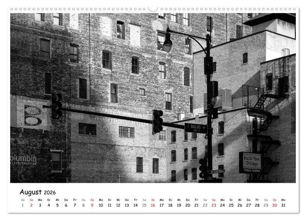 Produktbild: Chicago 2026 (Wandkalender 2026 DIN A2 quer), CALVENDO Monatskalender