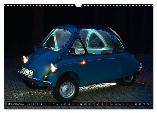 Produktbild: Historische Kleinwagen aus Deutschland (Wandkalender 2026 DIN A3 quer), CALVENDO Monatskalender