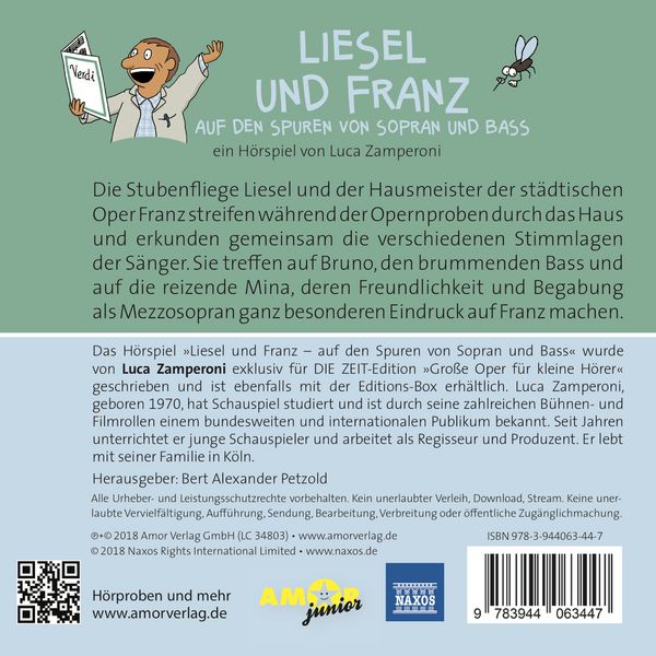 Produktbild: Liesel und Franz &ndash; auf den Spuren von Sopran und Bass Die ZEIT-Edition