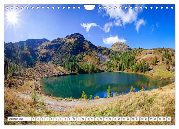 Produktbild: Sch&ouml;ne Lungauer Bergseen (Wandkalender 2026 DIN A4 quer), CALVENDO Monatskalender