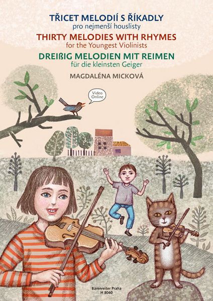 Produktbild: Drei&szlig;ig Melodien mit Reimen f&uuml;r die kleinsten Geiger