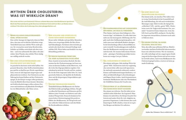 Produktbild: Die Ern&auml;hrungs-Docs &ndash; Cholesterin senken &ndash; Unsere 100 besten Rezepte