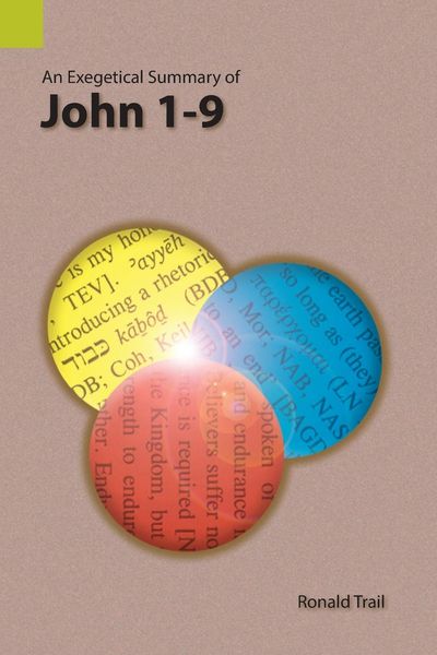Produktbild: An Exegetical Summary of John 1-9