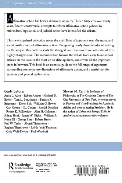 Produktbild: The Affirmative Action Debate