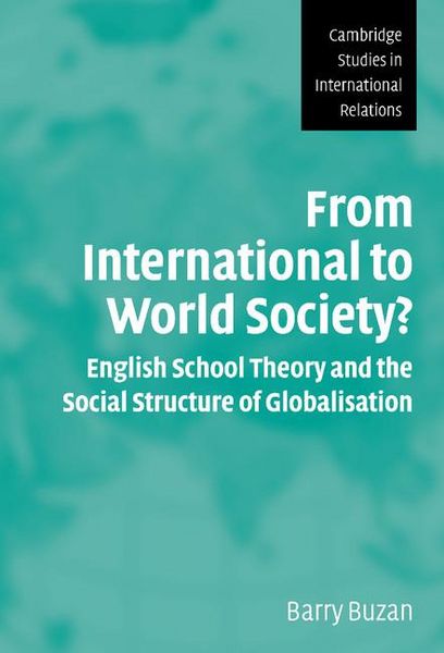 Produktbild: From International to World Society?