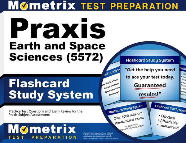 Produktbild: PRAXIS Earth and Space Sciences (5572) Flashcard Study System