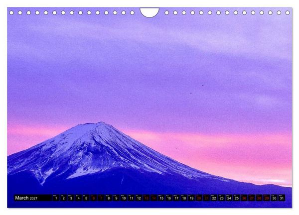 Produktbild: Fantastic Fuji (Wall Calendar 2027 DIN A4 landscape), CALVENDO 12 Month Wall Calendar