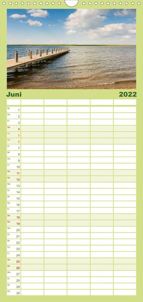 Produktbild: Familienplaner Sachsen-Anhalt - Meine vielf&auml;ltige Heimat (Wandkalender 2022 , 21 cm x 45 cm, hoch)