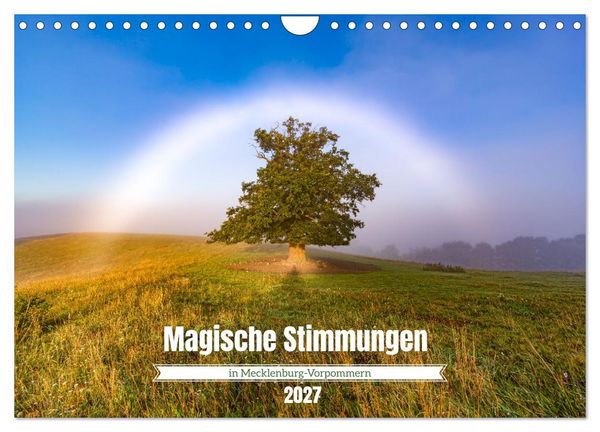 Produktbild: Magische Stimmungen in Mecklenburg-Vorpommern (Wandkalender 2027 DIN A4 quer), CALVENDO Monatskalender