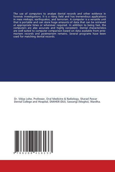 Produktbild: Utility of Computers in Forensic Odontology