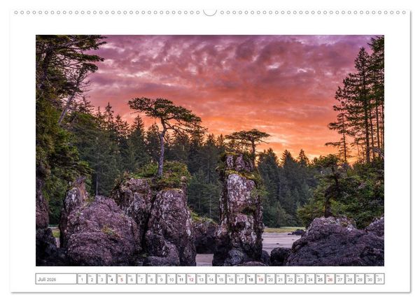 Produktbild: Vancouver Island (Wandkalender 2026 DIN A2 quer), CALVENDO Monatskalender