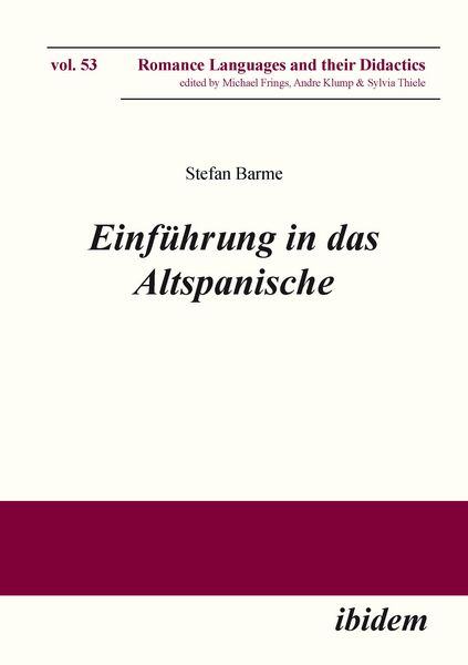Produktbild: Einf&uuml;hrung in das Altspanische