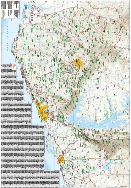 Produktbild: Reise Know-How Landkarte Ghana, Togo (1:600.000)