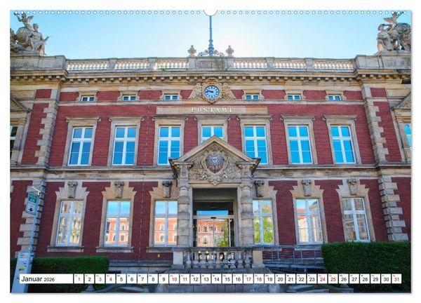 Produktbild: G&ouml;rlitz - Europas verborgene Sch&ouml;nheit an der Nei&szlig;e (Wandkalender 2026 DIN A2 quer), CALVENDO Monatskalender