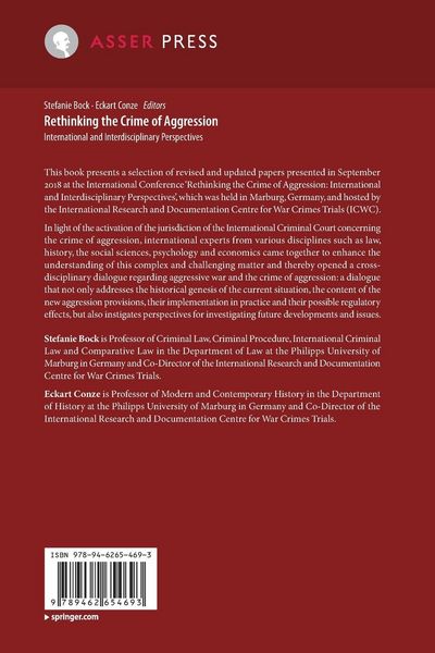 Produktbild: Rethinking the Crime of Aggression