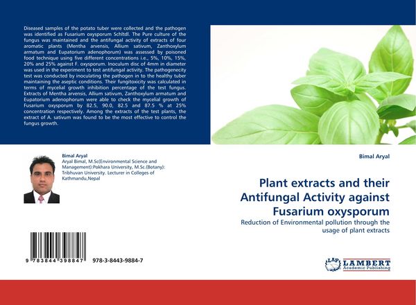 Produktbild: Plant extracts and their Antifungal Activity against Fusarium oxysporum