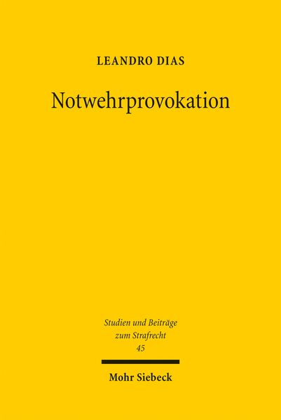 Produktbild: Notwehrprovokation