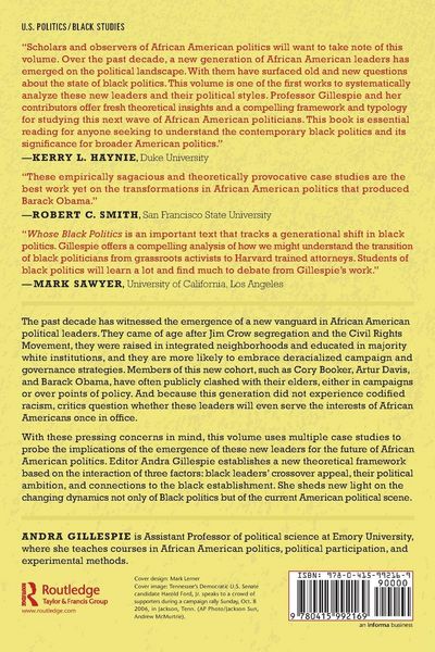 Produktbild: Whose Black Politics?