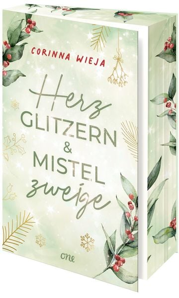 Produktbild: Herzglitzern und Mistelzweige