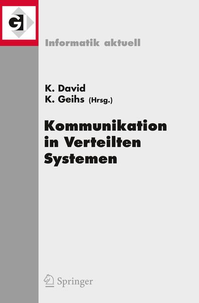 Produktbild: Kommunikation in Verteilten Systemen (KiVS) 2009