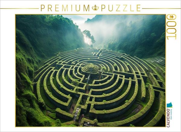 Produktbild: CALVENDO Puzzle Das R&auml;tsellabyrinth | 1000 Teile Lege-Gr&ouml;&szlig;e 64x48cm Foto-Puzzle f&uuml;r gl&uuml;ckliche Stunden