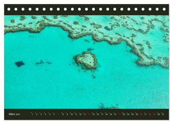 Produktbild: Australien - Farbige Vielfalt (Tischkalender 2027 DIN A5 quer), CALVENDO Monatskalender