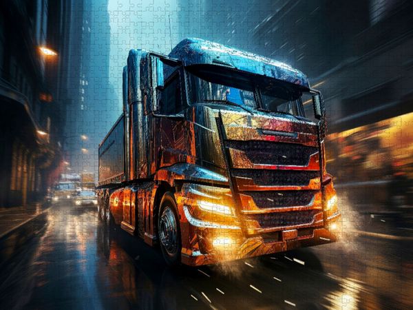 Produktbild: CALVENDO Puzzle Trucks | 2000 Teile Lege-Gr&ouml;&szlig;e 90x67cm Foto-Puzzle f&uuml;r gl&uuml;ckliche Stunden