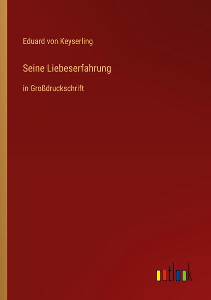 Produktbild: Seine Liebeserfahrung