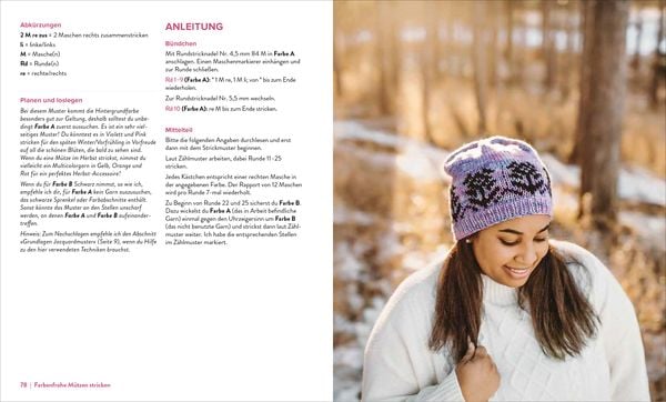 Produktbild: The Art of Knitting Hats &ndash; Farbenfrohe M&uuml;tzen stricken