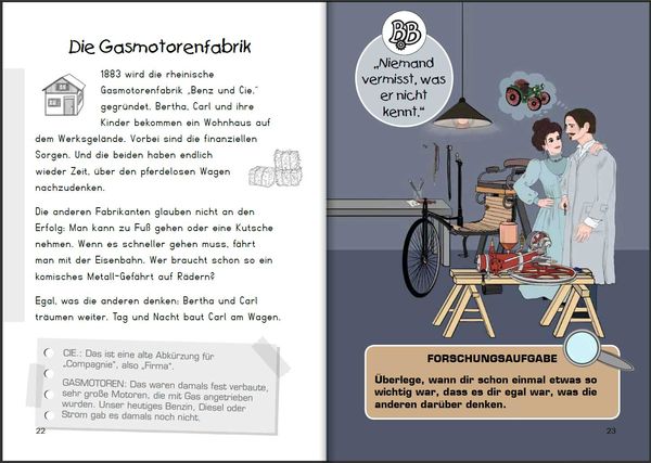 Produktbild: Bertha Benz - Die erste Autofahrerin
