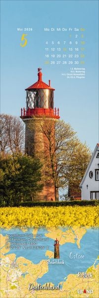 Produktbild: LilleEiland Lesezeichen & Kalender 2026