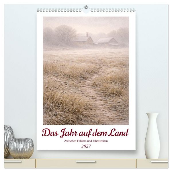 Produktbild: Das Jahr auf dem Land (hochwertiger Premium Wandkalender 2027 DIN A2 hoch), Kunstdruck in Hochglanz