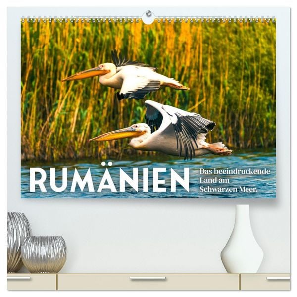 Produktbild: Rum&auml;nien - Das beeindruckende Land am Schwarzen Meer. (hochwertiger Premium Wandkalender 2026 DIN A2 quer), Kunstdruck in Hochglanz