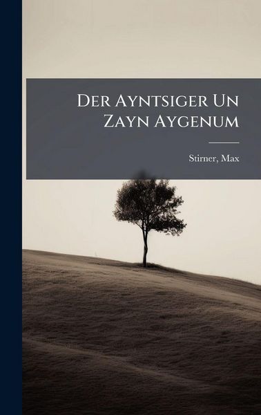 Produktbild: Der Ayntsiger Un Zayn Aygenum