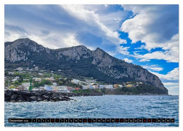 Produktbild: Faszinierendes Capri (Tischkalender 2026 DIN A5 quer), CALVENDO Monatskalender