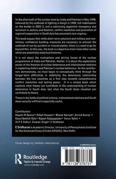 Produktbild: The India-Pakistan Nuclear Relationship