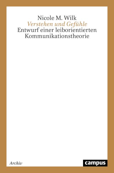 Produktbild: Verstehen und Gef&uuml;hle