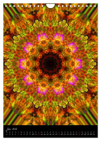 Produktbild: Mandala - Esoterik & Meditation (Wandkalender 2026 DIN A4 hoch), CALVENDO Monatskalender