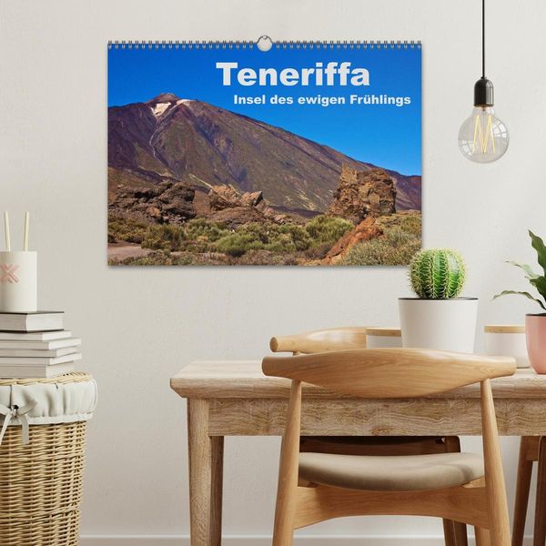 Produktbild: Teneriffa - Insel des ewigen Fr&uuml;hlings (Wandkalender 2026 DIN A3 quer), CALVENDO Monatskalender