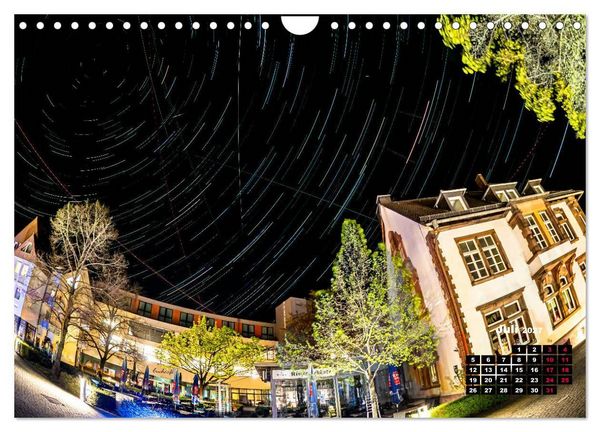 Produktbild: Sternspuren &uuml;ber Bad Hersfeld (Wandkalender 2027 DIN A4 quer), CALVENDO Monatskalender