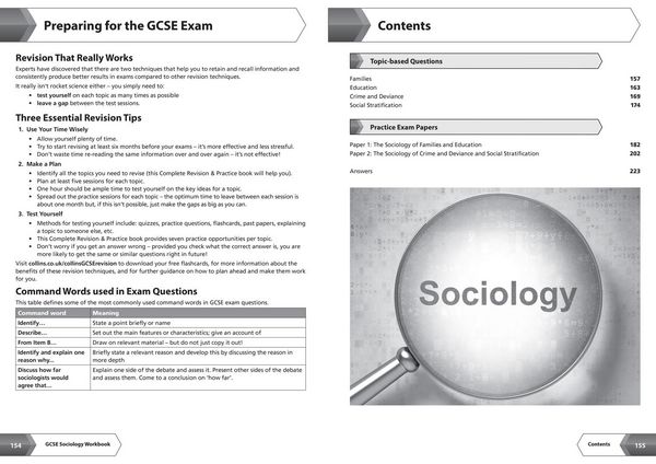 Produktbild: AQA GCSE 9-1 Sociology All-in-One Complete Revision and Practice
